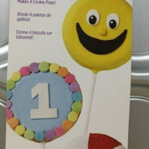 Wilton Round Pops Cookie Pan Mold New #2105-0536 Birthday Summer Fun - Picture 6 of 8